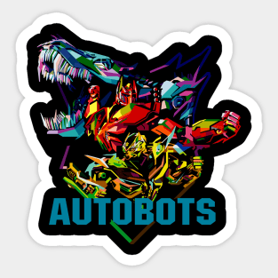 AUTOBOTS WPAP Sticker